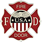 USA Fire Door Badge