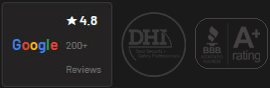 Google Reviews - DHI Member - BBB A+