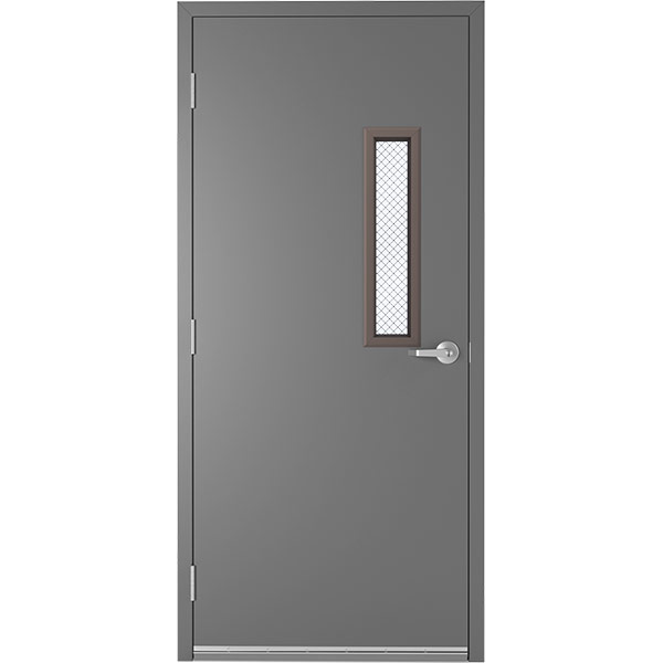 18ga Galvannealed Steel Commercial Door with Polystyrene Core 6 x 27