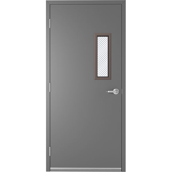 18ga Galvannealed Steel Commercial Door with Polystyrene Core 7 x 22