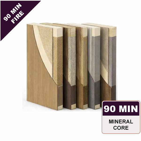 Custom Wood Veneer Commercial Wood Door 90min Custom Wood Veneer Commercial Wood Door 90min