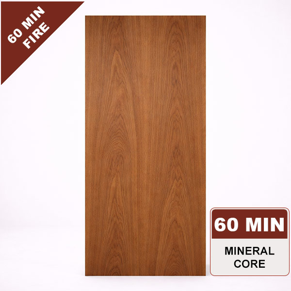 Plain Sliced Walnut Commercial Wood Door, 60min. Fire Rated Mineral Core, Stain Grade Plain Sliced Walnut Commercial Wood Door, 60min. Fire Rated Mineral Core, Stain Grade
