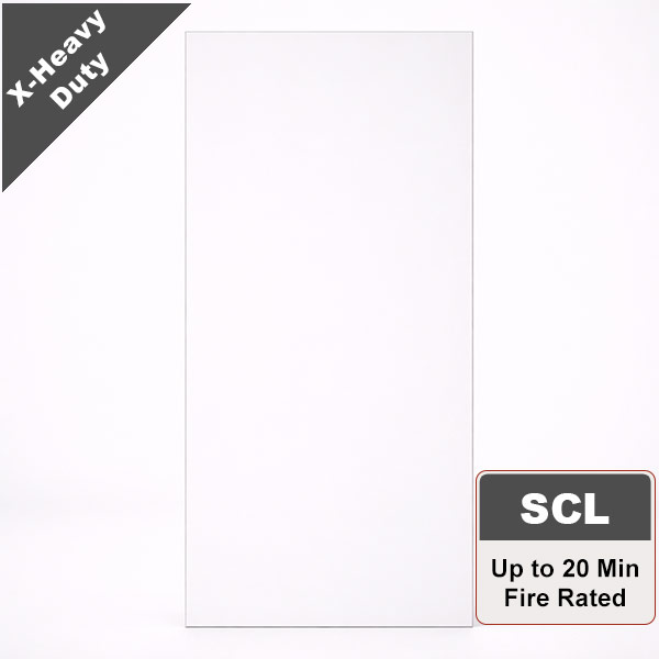 Primed MDO Commercial Wood Door with Structural Composite Lumber Core, Paint Grade