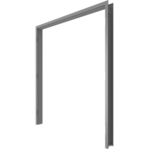 16ga. Galvannealed Steel Knocked Down Slip-On Drywall Frame for Commercial Door Pairs