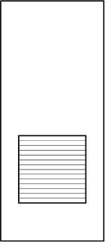 L - Louver Door Top or Bottom
